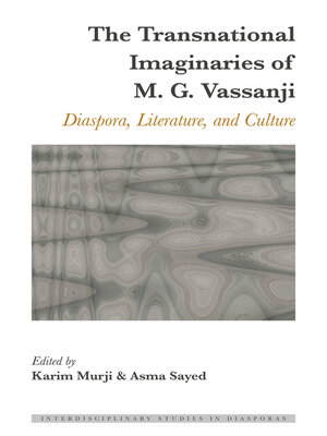 cover image of The Transnational Imaginaries of M. G. Vassanji